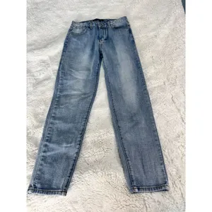 White Fox Boutique Jeans Size S Light Wash Straight Leg Denim thumbnail 3