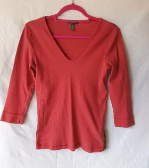 Ralph Lauren Jeans Co. Medium V-neck Top thumbnail 1