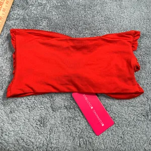 NWT Beginning boutique Red Twist Bandeau Top Havanna 6 thumbnail 8