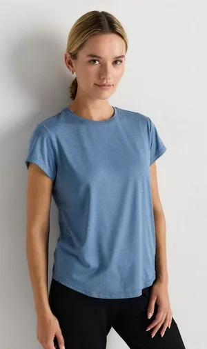 Quince Flowknit Breeze Tee Size Small thumbnail 1