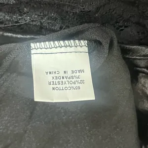 Solaris Style‎ Black Wrap Spaghetti Strap Dress Lace Trim Size Medium NWT thumbnail 4