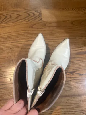 White Cowboy Boots Size 8 thumbnail 5