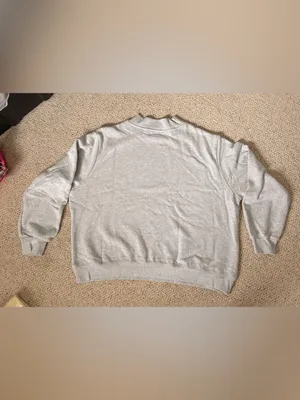PARKE Limited Edition 3rd Birthday Sweatshirt XXL Gray‎ Oversized Mock Neck thumbnail 4