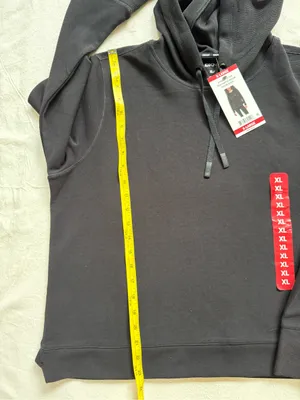 DKNY Black Women's Pullover Hooded Sweatshirt thumbnail 7