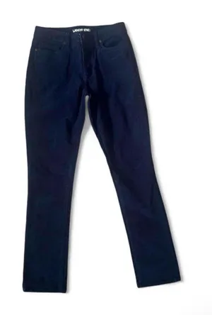 Navy blue #Lands’ End corduroy pants in a US 6 thumbnail 1