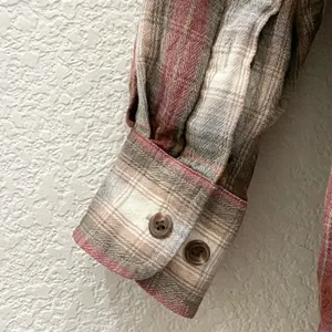 Vintage LAUREN Ralph Lauren Rayon/Wool Blend Plaid Button Down Shirt Size M thumbnail 5