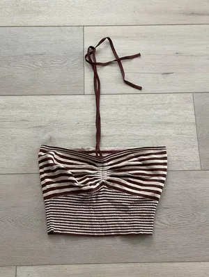 Tillys Cropped Halter Top thumbnail 1