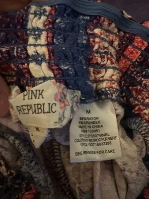 Pink republic Flowy Pants thumbnail 3
