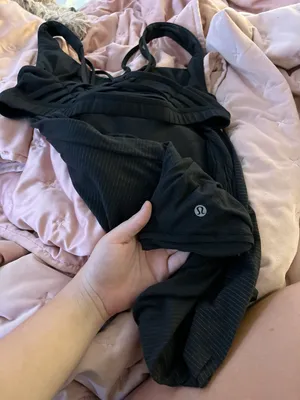 Black Tank Top W Sports Bra thumbnail 6