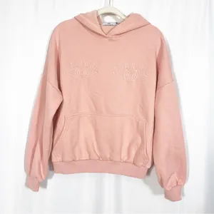 Adika Pink Eyes Novelty Graphic Trendy Pullover Oversized Hoodie Sweatshirt thumbnail 4