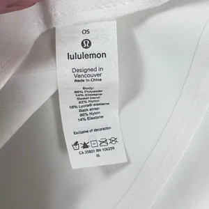 Lululemon Fast and Free Running Hat Women OS White Performance Athletic‎ Cap thumbnail 7