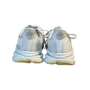 Hoka One One Clifton 9 Women's White Cosmic Gray Athletic Running Shoes 7.5B thumbnail 3