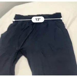 Lululemon Beyond The Studio Crop Pants Women's Size 4 Navy Blue Athletic thumbnail 6