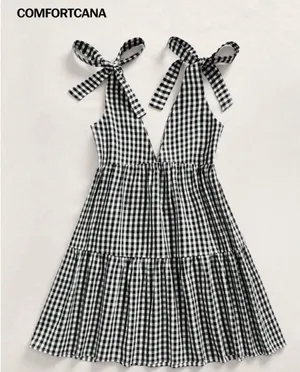 Plaid dress Multiple Size M thumbnail 2