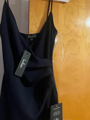 Wedding Lulus Guest Dress Navy thumbnail 5