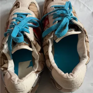 Coach White and Blue Sneakers thumbnail 5