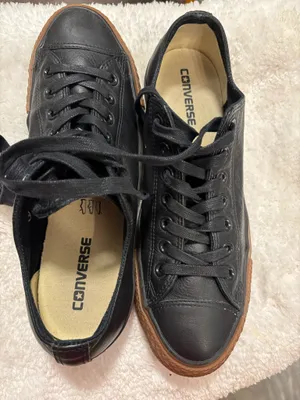Black leather Converse Sneakers Sz.Men thumbnail 10