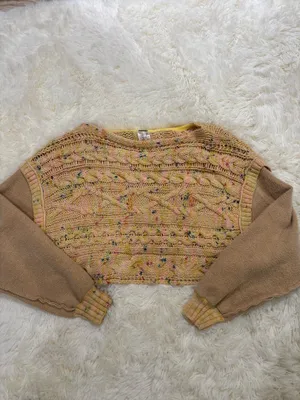 Free People Cropped Sweater thumbnail 2