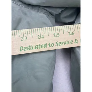 Ann Taylor Weekend Bomber Jacket Womens Medium Sage‎ Green Lightweight thumbnail 11