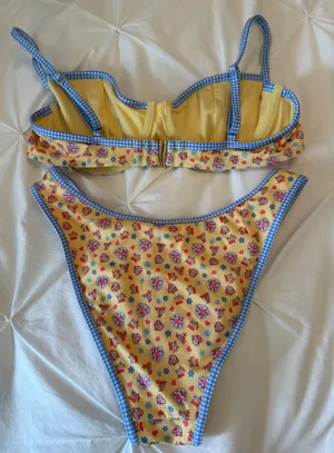 Frankie's Bikinis Golden Hour Bikini Set thumbnail 4