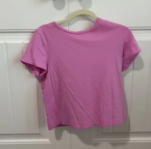 Target cropped pink top thumbnail 1
