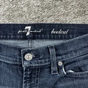 7 For All Mankind Bootcut Denim Jeans Women's 29 thumbnail 8
