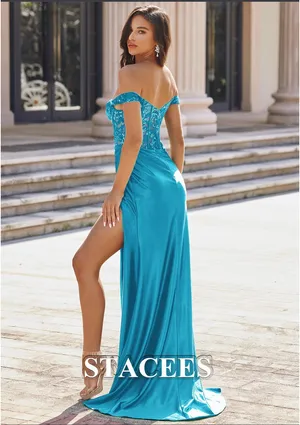 Prom dress / Formal Blue thumbnail 2