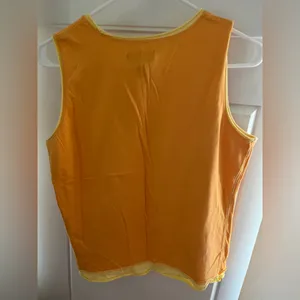 i.e. relaxed Yellow Orange Tank Top Size L thumbnail 2