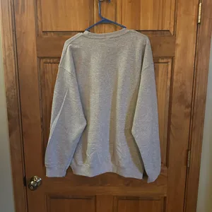 Detroit lions Gray Grit football game day Sweater size large! thumbnail 5