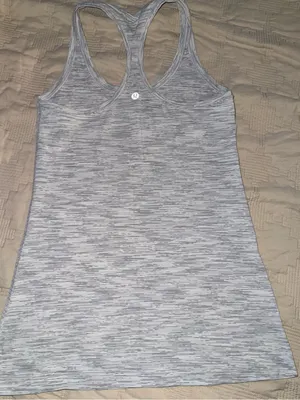 Lululemon Cool Racerback II Wee Are From Space Nimbus Battleship Size 6 thumbnail 6