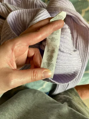Aerie Half-Zip Pullover Lilac Sweater  thumbnail 4