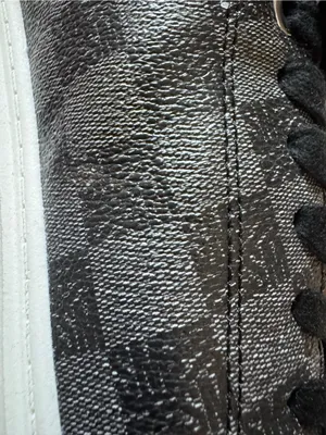 Steve Madden Black Checkered Sneaker size 9.5 TTS New with Box thumbnail 9