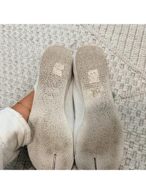Jeffrey Campbell "Thalion" Mary Jane Tabi Flats in White thumbnail 6