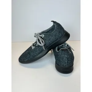 Allbirds Wool Runners Women 8 Dark Gray Merino Wool Sustainable Sneakers thumbnail 4
