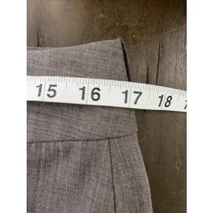 Banana Republic Jackson Fit Trouser Womens 10 Brown Wool Stretch Pants Size 10 thumbnail 6
