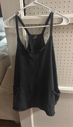 Free People Hot Shot Mini Dress in Black thumbnail 1
