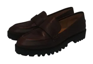 Brown Nine West sz 9 loafers thumbnail 1