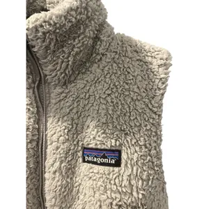 Patagonia El Cap Los Gatos Teddy Bear Vest Gray Size Small Women's Fleece Casual thumbnail 2