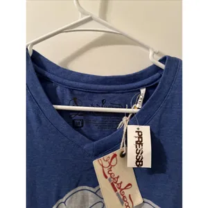 Kansas University KU Jayhawks Womens Juniors Short Sleeve T-Shirt Size M thumbnail 2