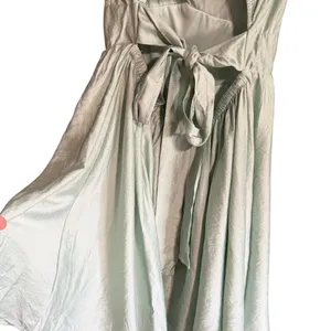 Blu Pepper Puff Sleeve Tie Back Fit & Flare Mini Dress NWT thumbnail 8