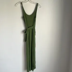 NEW Reformation Kaila Midi Dress Green thumbnail 7