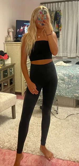 Dark Grey Leggings thumbnail 1