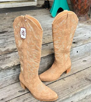IUV Cowboy Boots For women Knee High Western Cowgirl Boots NWT thumbnail 10