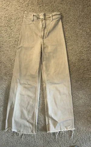ZARA Straight-Leg Jeans High-Rise thumbnail 1