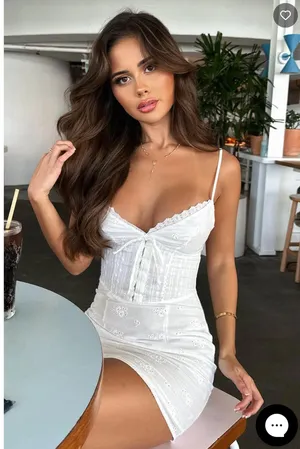 White Mini Dress thumbnail 1