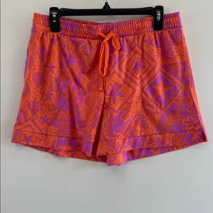 Cuddl Duds Cozy Tank Top Shorts Pajama NEW Set 2pc Medium Coral Shell thumbnail 5