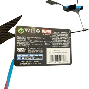 Marvel Ms. Marvel Funko Mini‎ Backpack Blue Geometric Design Collector's Edition thumbnail 3