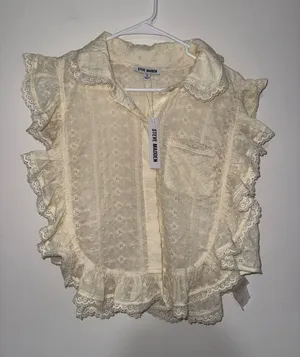 Steve Madden Adeline Top Shirt Blouse thumbnail 1