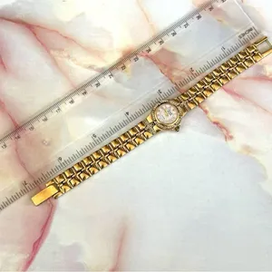 Anne Klein gold tone rhinestone Watch thumbnail 8