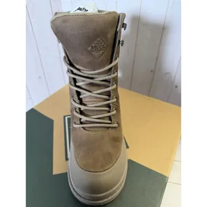 Muck Boot Liberty Wedge Boots Waterproof Women's 5 Taupe Lace Up Leather New thumbnail 6